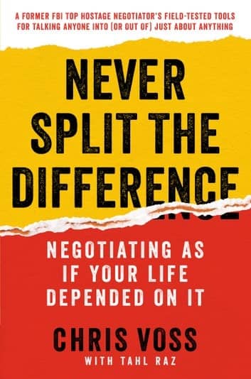 Never Split the Difference Cover